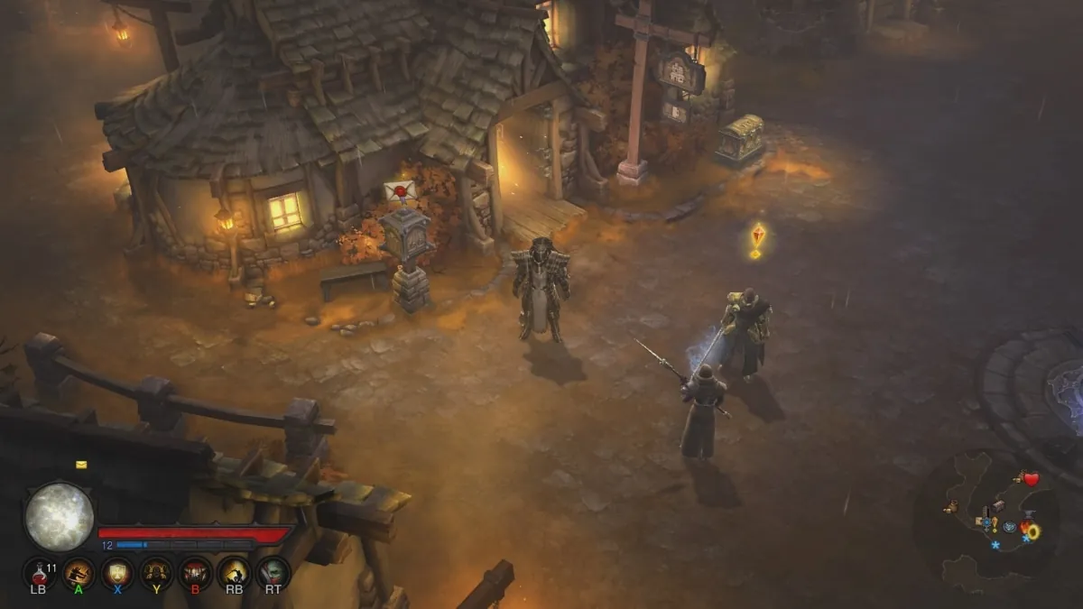 Ein Stadtbild aus der Ultimate Evil Edition auf der Xbox One in 1080p