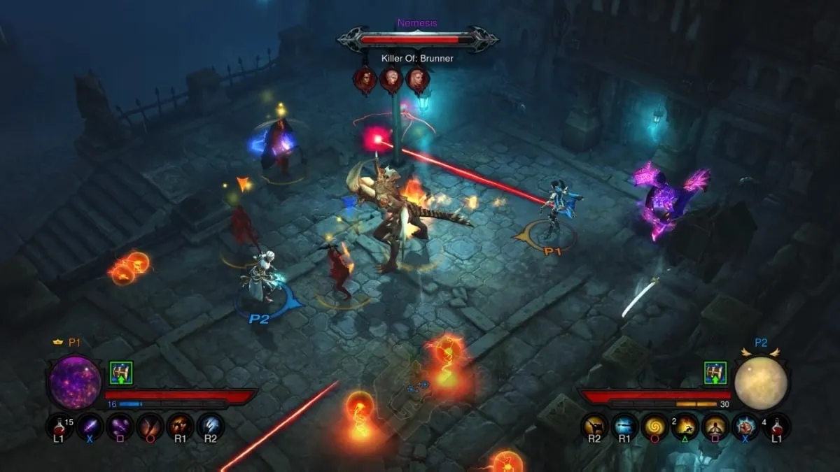 Ein Nemesis greift an: Das Monster hat zuvor einen Freund getötet und trägt dessen Namen (PS4)